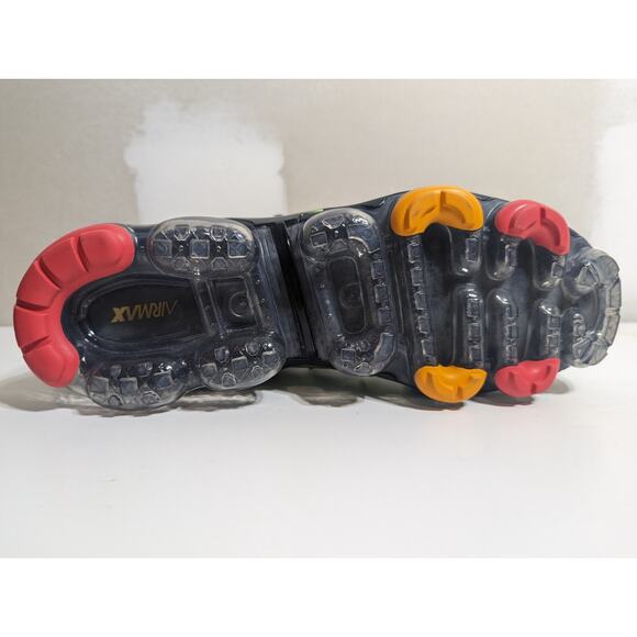 Nike Air Vapormax Plus Men’s 10 Shoe Black Ember Glow Electric Green CU4884-001 - Picture 5 of 9